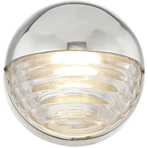 Palais LED 5.63 inch Polished Nickel Bath Vanity Light Wall Light