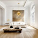 Lumina 9 Light 17 inch Modern Gold Chandelier Ceiling Light