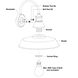Dorado Dark Bronze and Light Gold Outdoor Motion Sensor