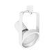 H-Type 1 Light 120V White Track Head Ceiling Light, Gimbal