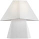 Kelly by Kelly Wearstler Herrero 19.75 inch 9 watt Matte White Table Lamp Portable Light