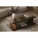 Miri 54 X 24 inch Brown Coffee Table