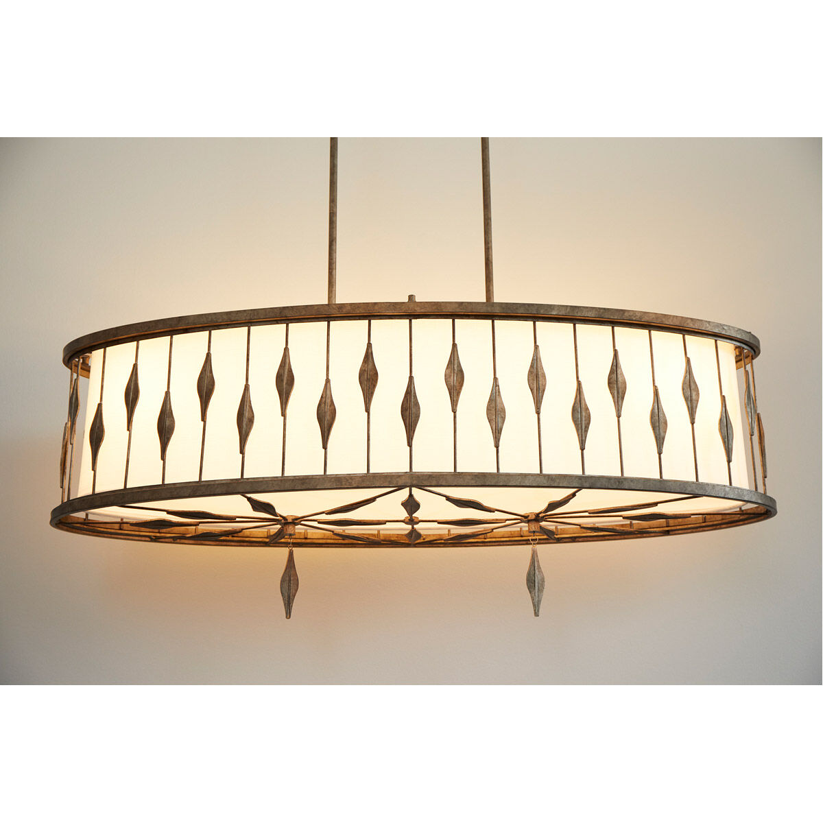 Cordon 5 Light 15 inch Persian Gray Pendant Ceiling Light