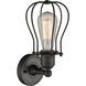 Austere Muselet 1 Light 6 inch Oil Rubbed Bronze Sconce Wall Light in Incandescent, Austere