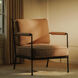 Vecchia Orange Accent Chair
