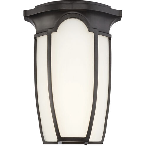 Tudor Row LED 9.25 inch Burnished Bronze ADA Wall Sconce Wall Light, Interior/Exterior