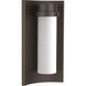 Z-1020 LED Outdoor Wall Lantern in Architectural Bronze, Progress LED