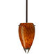 Juli 1 Light Bronze Stem Pendant Ceiling Light