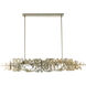 Brutus 6 Light 63 inch Modern Brass Pendant Ceiling Light, Large