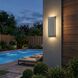 Stela 1 Light 6.25 inch Gray Travertine Outdoor Wall Light