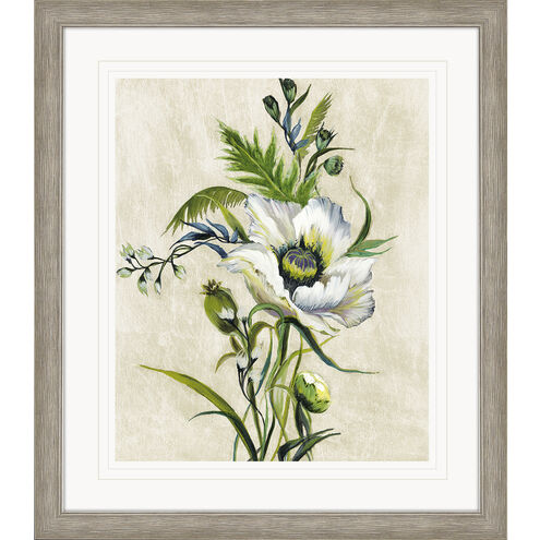 Sunny Day Green and Blue and White Framed Art