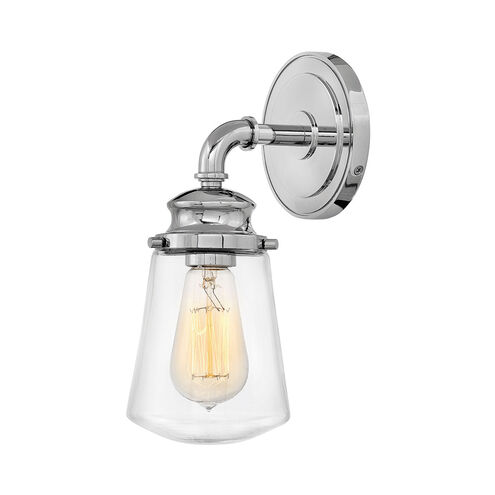 Fritz 1 Light 6.5 inch Chrome Vanity Light Wall Light