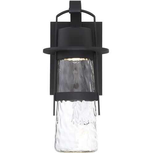 Balthus LED 21 inch Black Outdoor Wall Light in 21in.