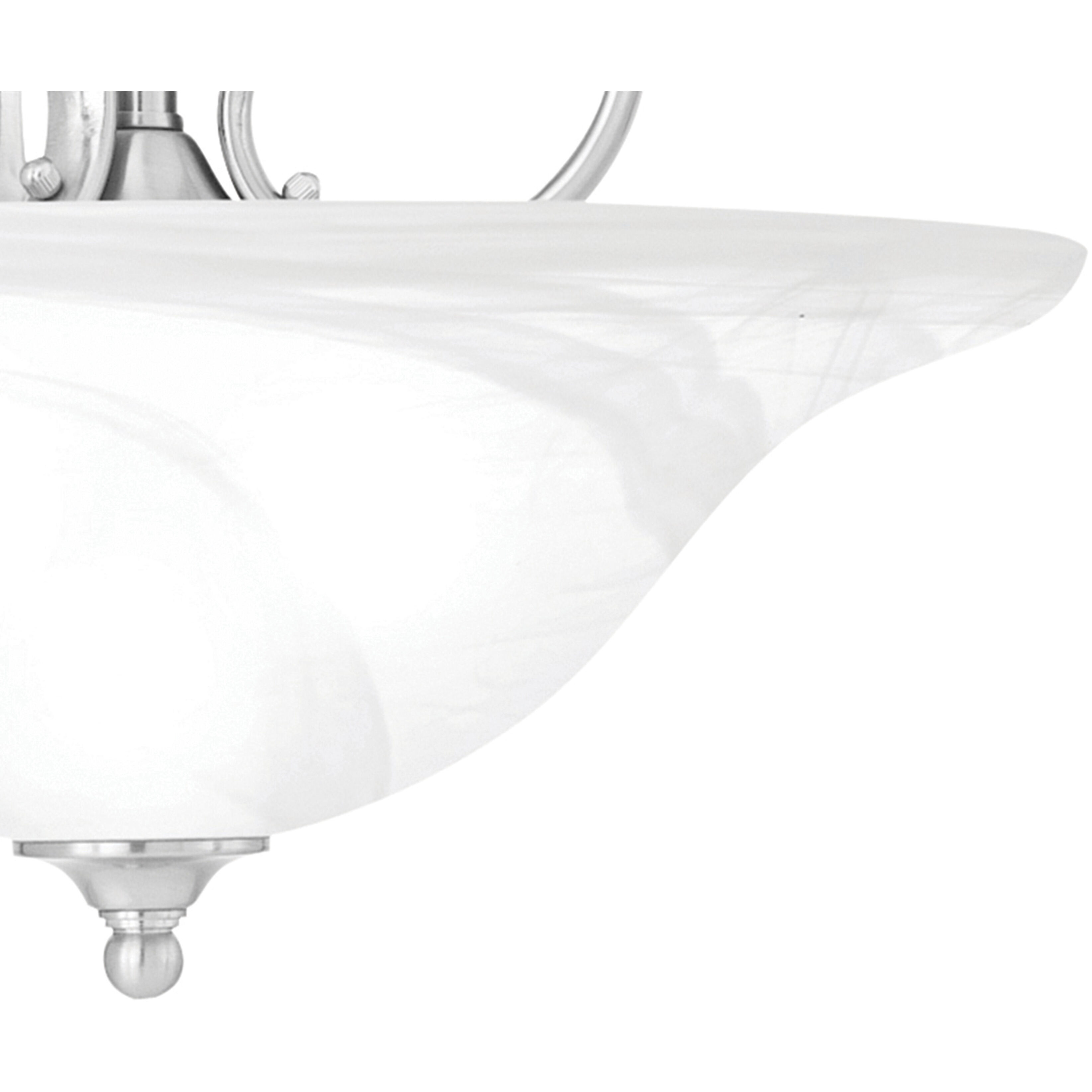 Prestige 3 Light 18 inch Brushed Nickel Pendant Ceiling Light