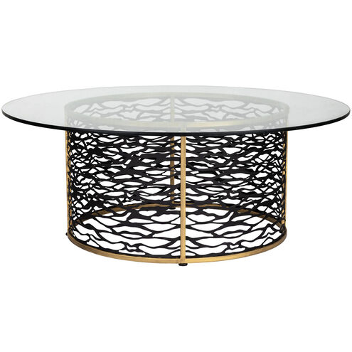 Kato 46 inch Havana Gold Coffee Table, Smithsonian Collaboration