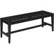 Causeway Designer Ebony with Black Bench