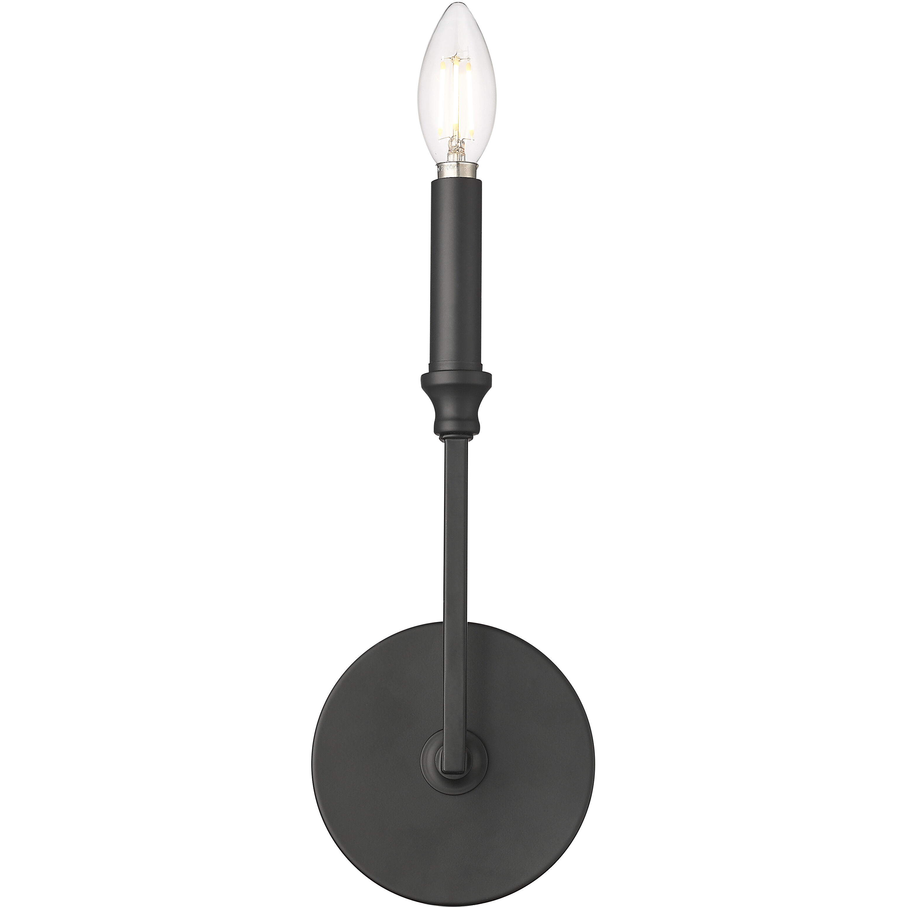Azara Wall Sconce Wall Light in Matte Black