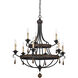 Starr 9 Light 34 inch Durango Chandelier Ceiling Light