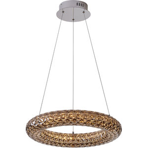 Canada LED 20 inch Smoke Chandelier Ceiling Light