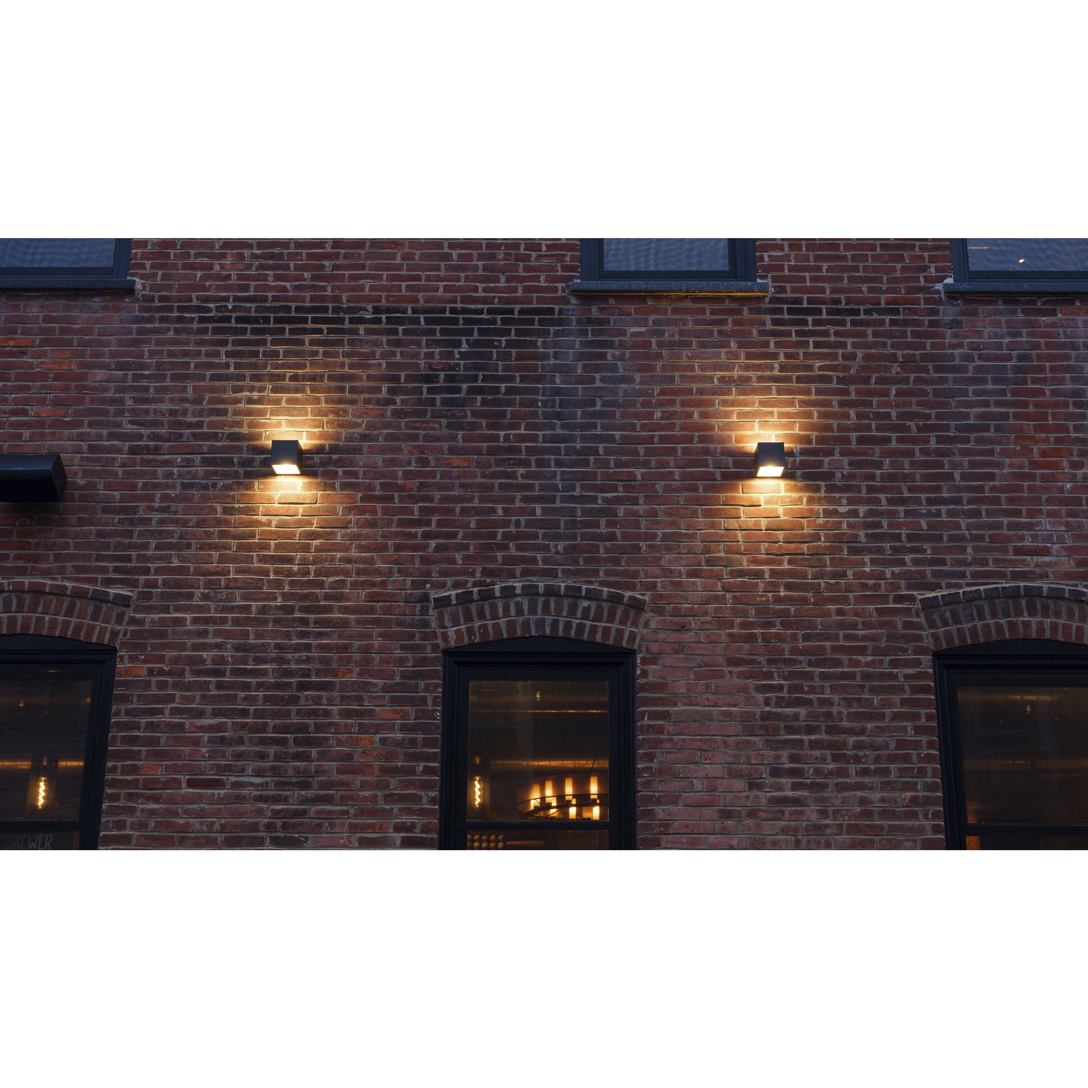 QB LED Wall Sconce Wall Light in Anthracite