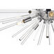 Sienna 10 Light 32 inch Chrome Pendant Ceiling Light