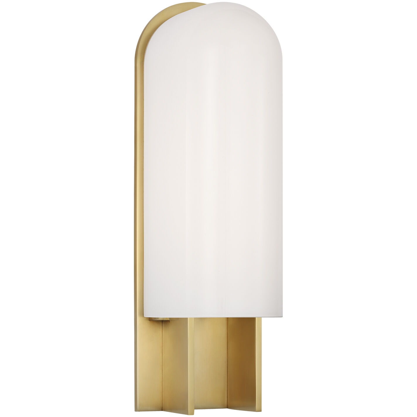 Kelly Wearstler Trouve LED 4.5 inch Antique-Burnished Brass Sconce Wall Light