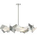 Crest 6 Light 37.8 inch Vintage Platinum Circular Pendant Ceiling Light