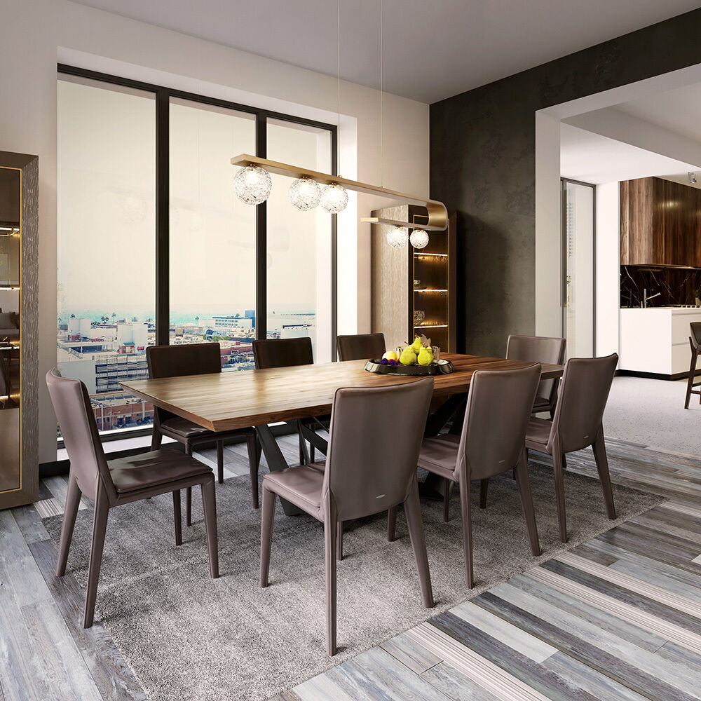 Phillimore Linear Chandelier Ceiling Light