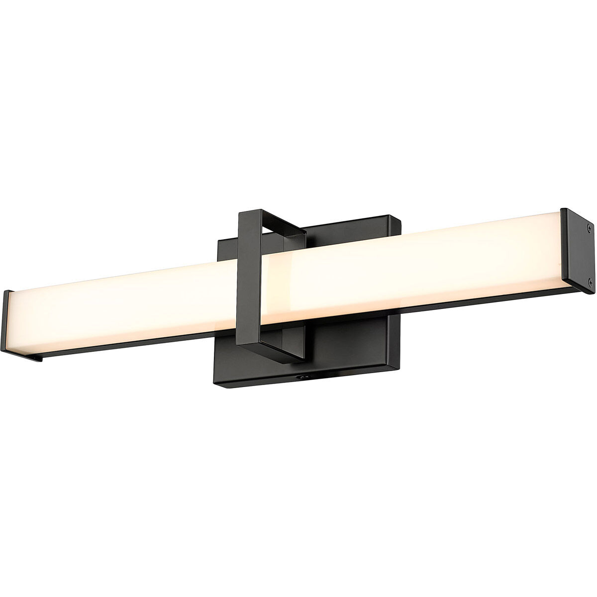 Black bathroom bar light outlet