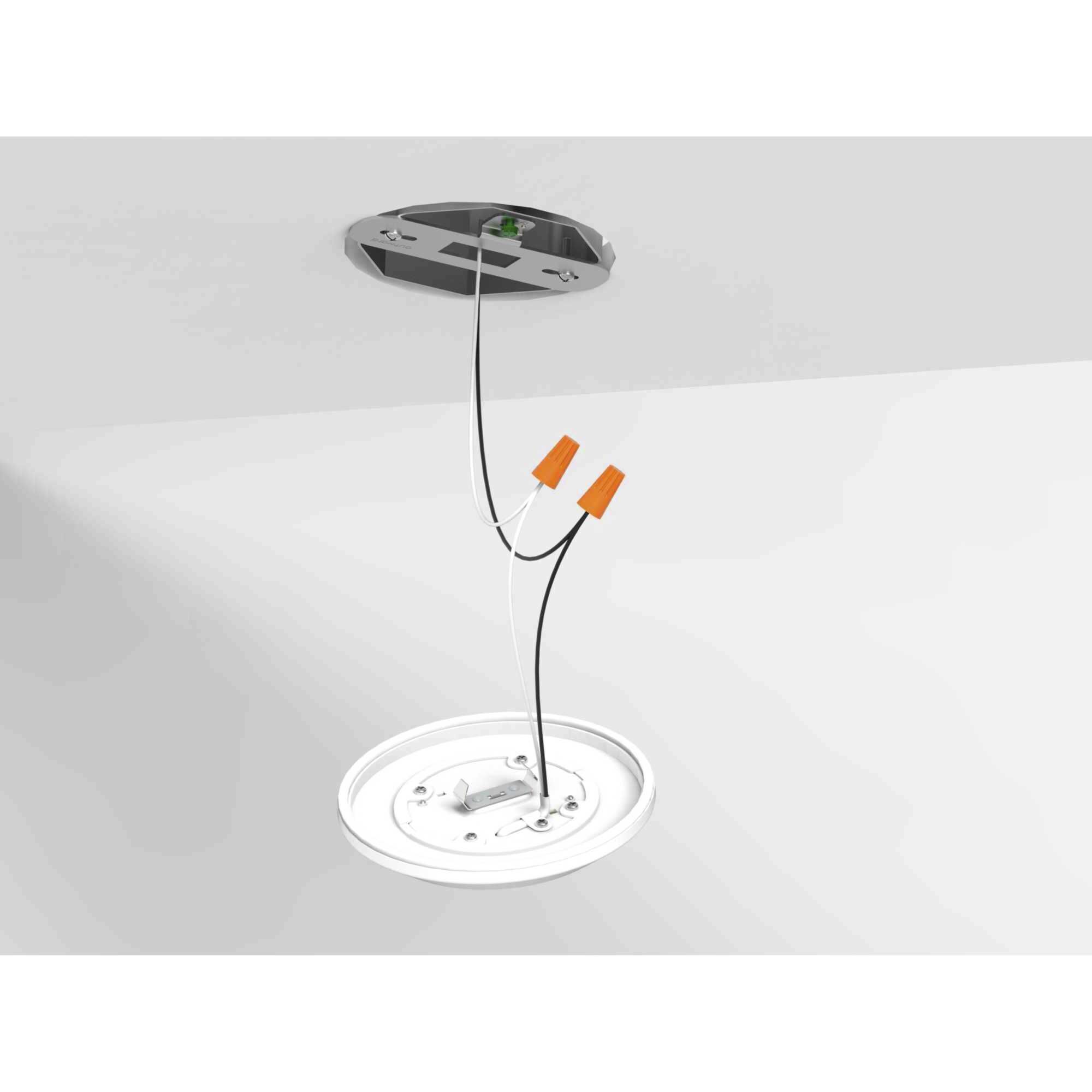 Intrinsic LED 5.5 inch Satin White Flush Mount Ceiling Light, Progress LED