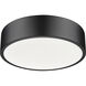 Coronado LED 16 inch Matte Black Flush Mount Ceiling Light