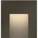 Taper 12v 1.20 watt Bronze Landscape Step Light, Vertical