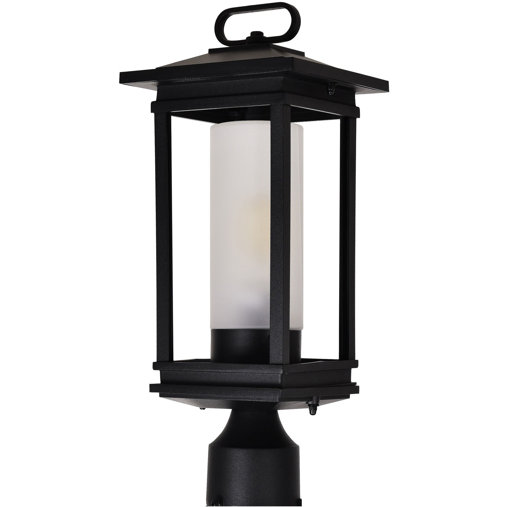 Granville 1 Light 17.5 inch Black Outdoor Lantern Head