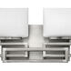 Lanza 2 Light 16 inch Antique Nickel Vanity Light Wall Light