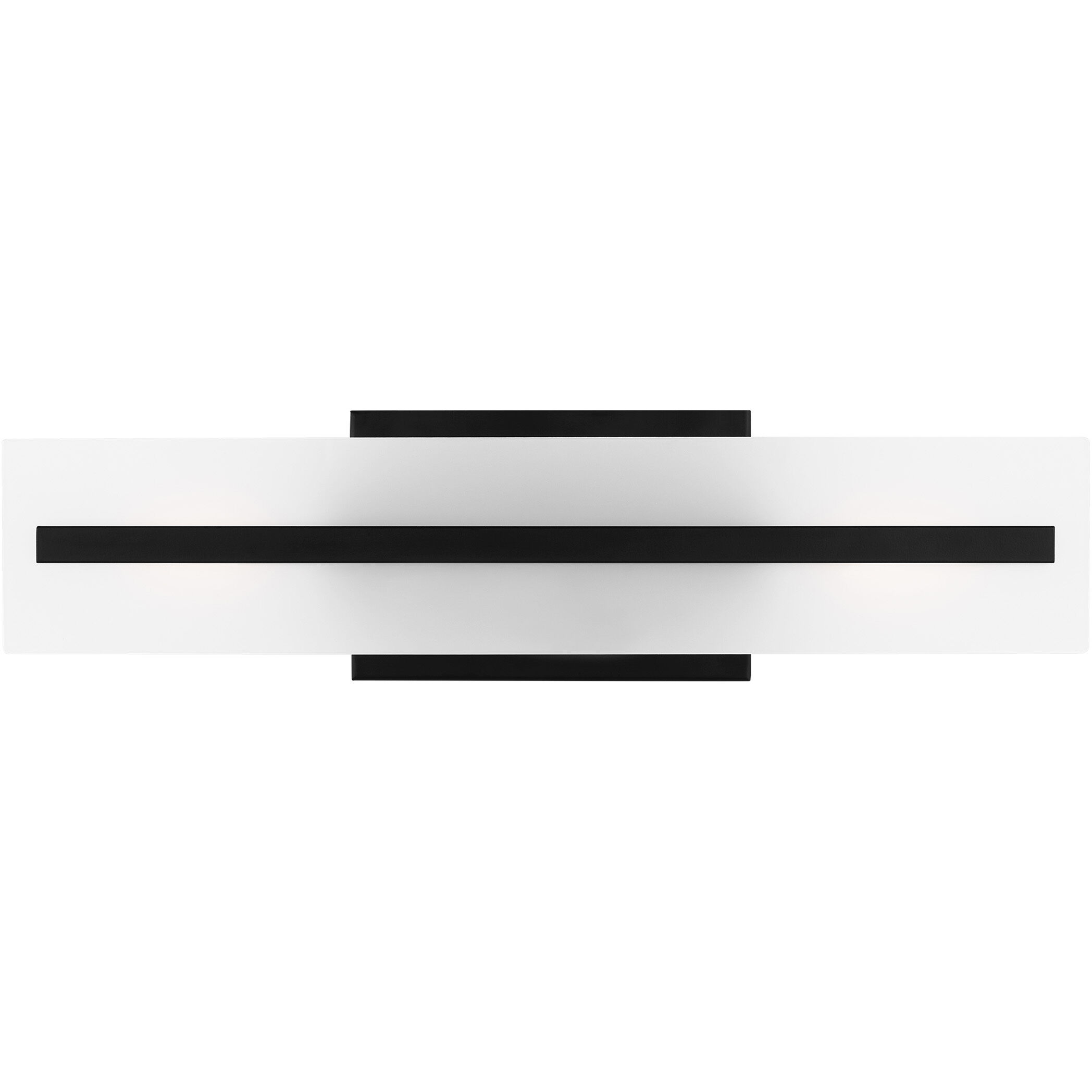 Dex Bath Vanity Wall Light in Midnight Black