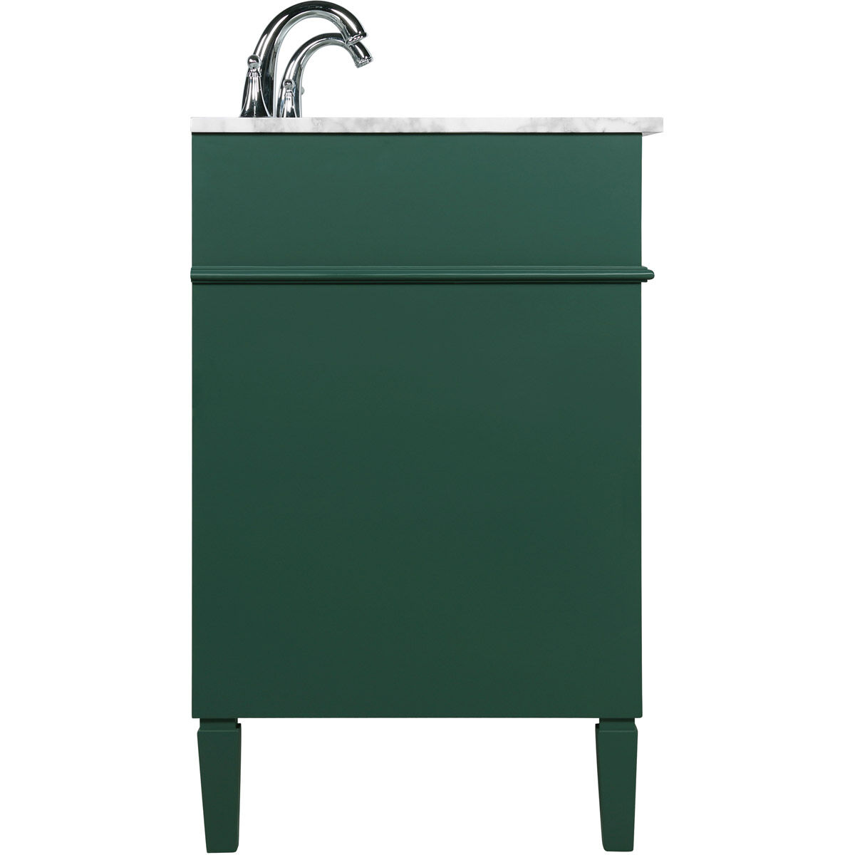 Park Avenue 60 X 22 X 35 inch Green Vanity Sink Set