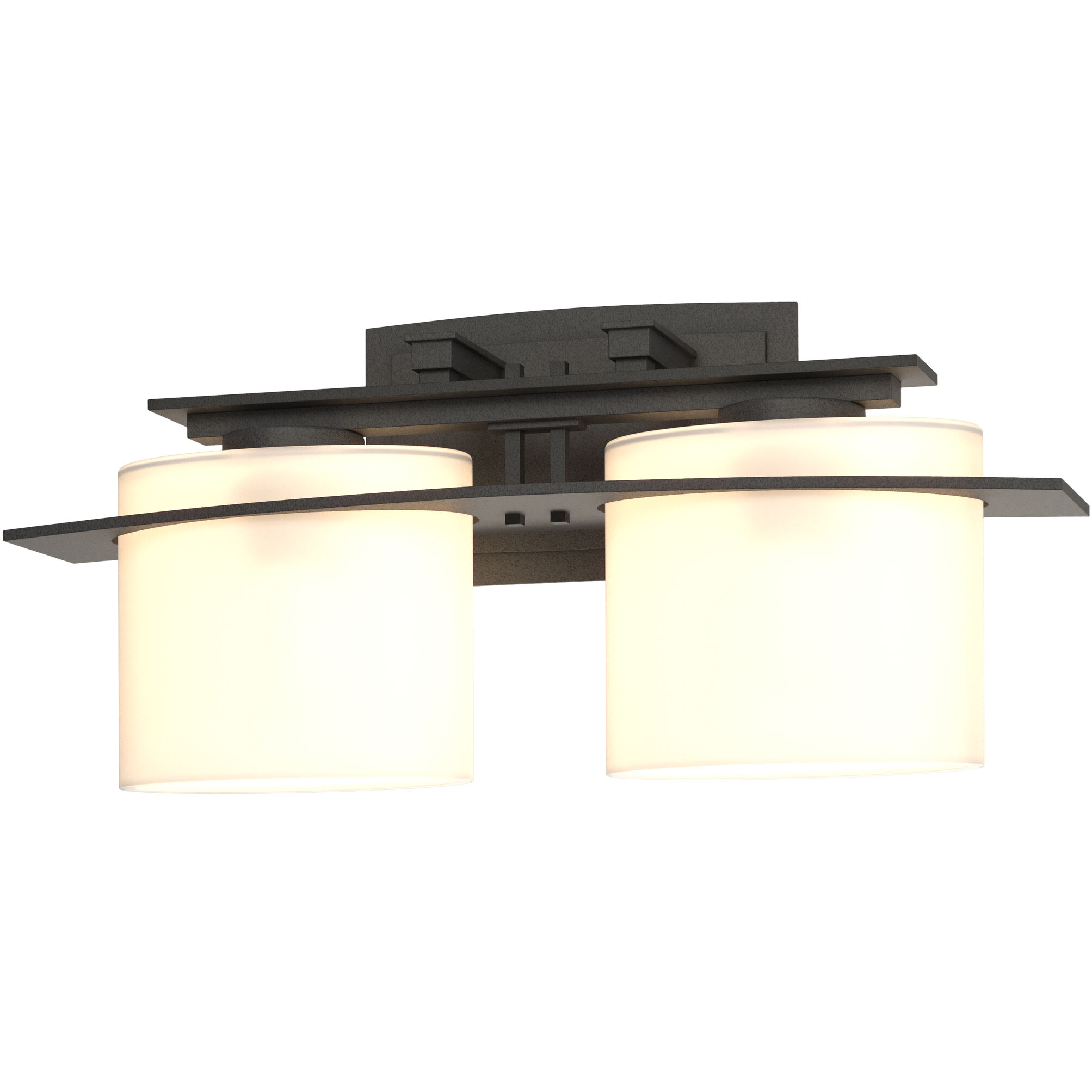 Arc Ellipse 2 Light 17.1 inch Natural Iron Sconce Wall Light