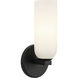 Jules 1 Light 4.75 inch Matte Black Wall Sconce Wall Light