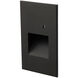 Tyler 120 3.8 watt Black Step and Wall Lighting in 3000K, WAC Lighting