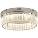 Canada LED 13.75 inch Chrome LED Flush Mount Ceiling Light