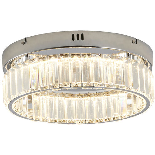 Canada LED 13.75 inch Chrome LED Flush Mount Ceiling Light