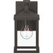 Cantley 1 Light 10.25 inch Antique Bronze Outdoor Wall Lantern
