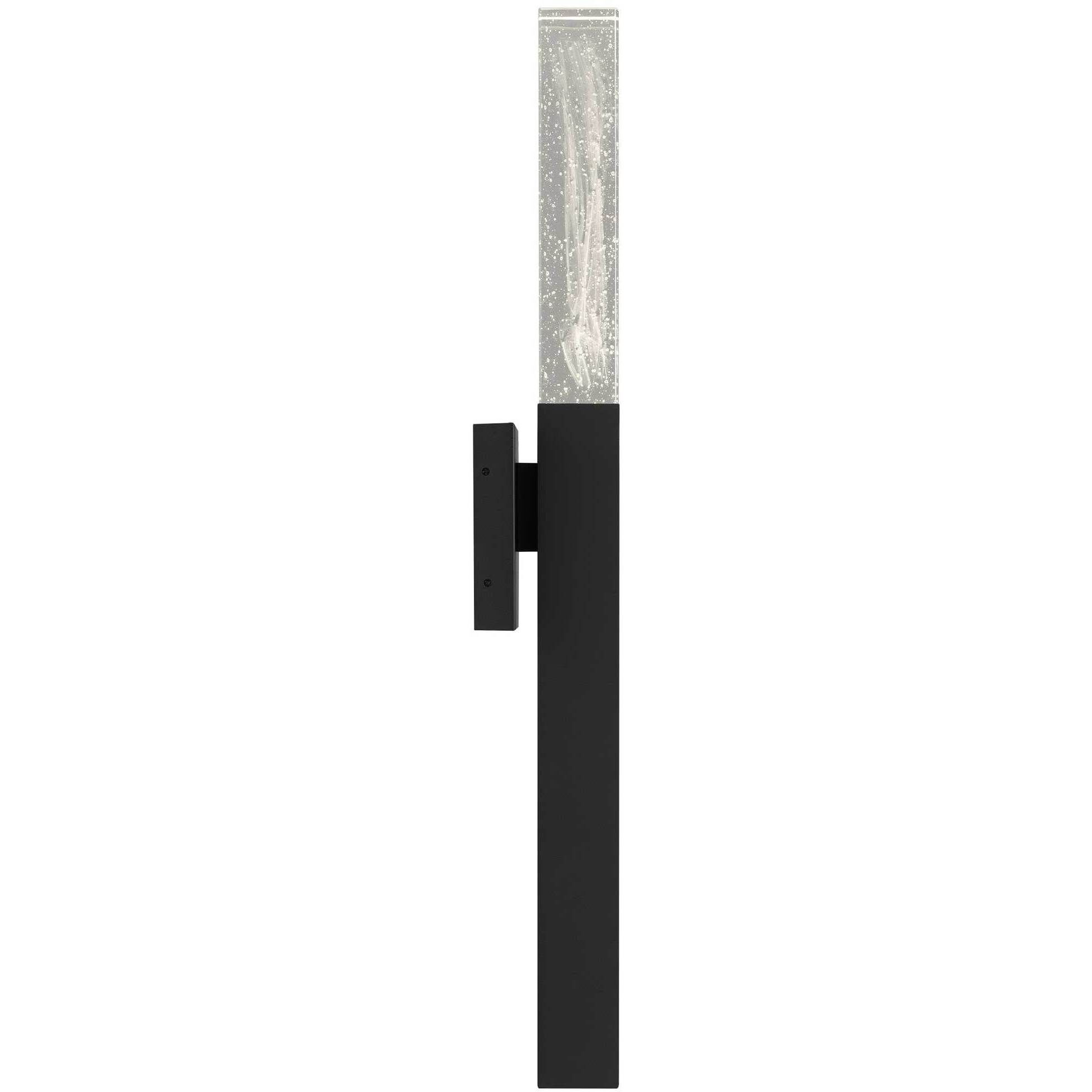 Folio LED 31.25 inch Sand Black Outdoor Wall Sconce