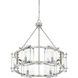 Prescott 6 Light 28 inch Satin Nickel Pendant Ceiling Light