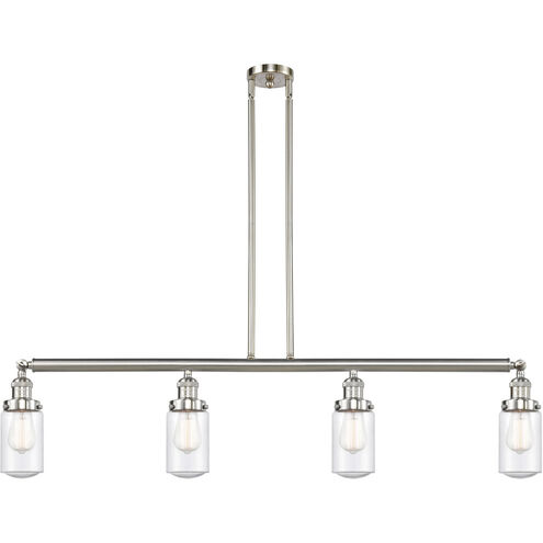 Franklin Restoration Dover 4 Light 49.13 inch Island Light