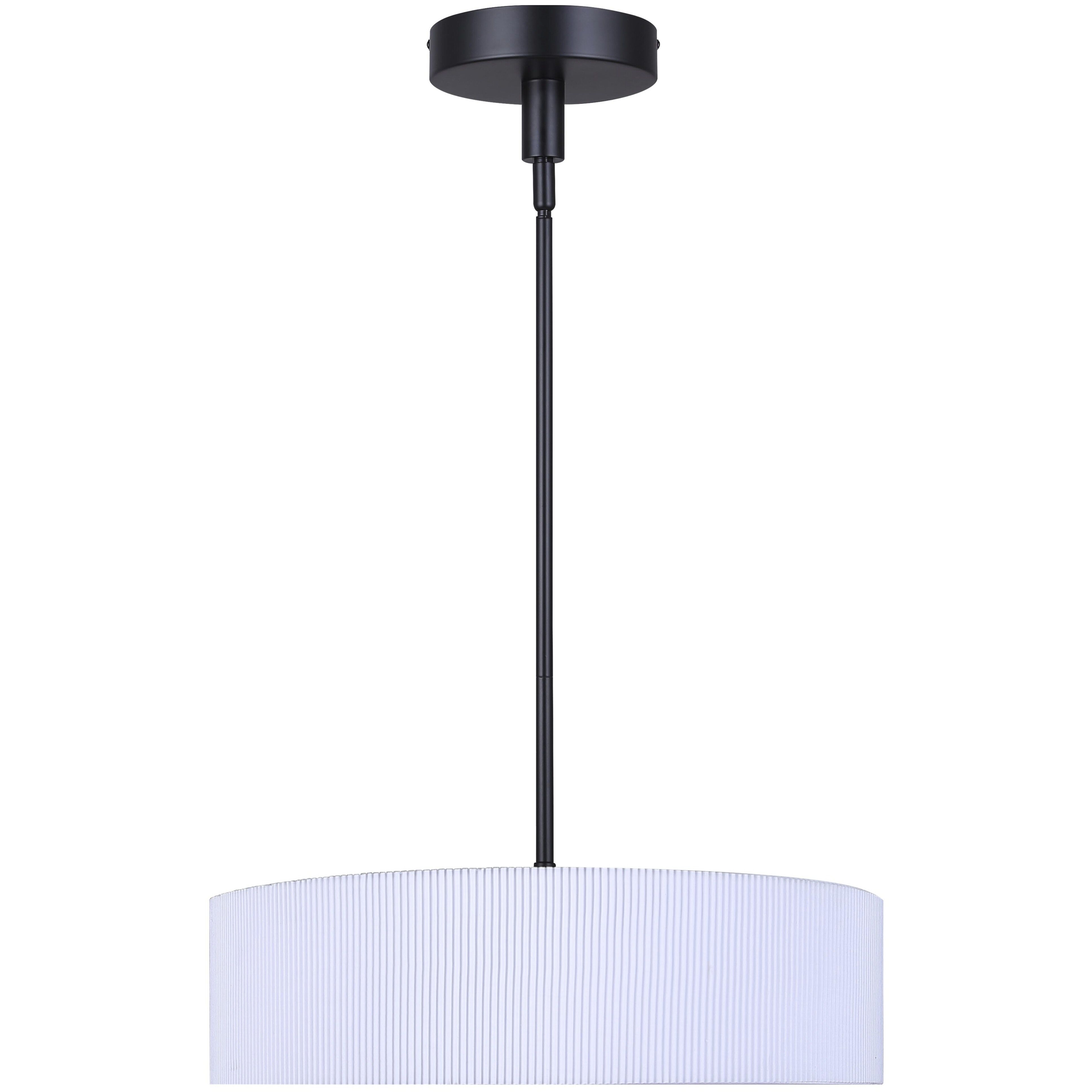 Carmynn LED 16.5 inch Black Chandelier Ceiling Light