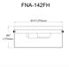 Fiona 2 Light 14 inch Matte Black Flush Mount Ceiling Light