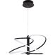 Romy LED 24 inch Matte Black Pendant Ceiling Light