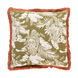 Tanzania 22 X 22 inch Olive/Beige/Dark Green/Burnt Orange Pillow Kit, Square