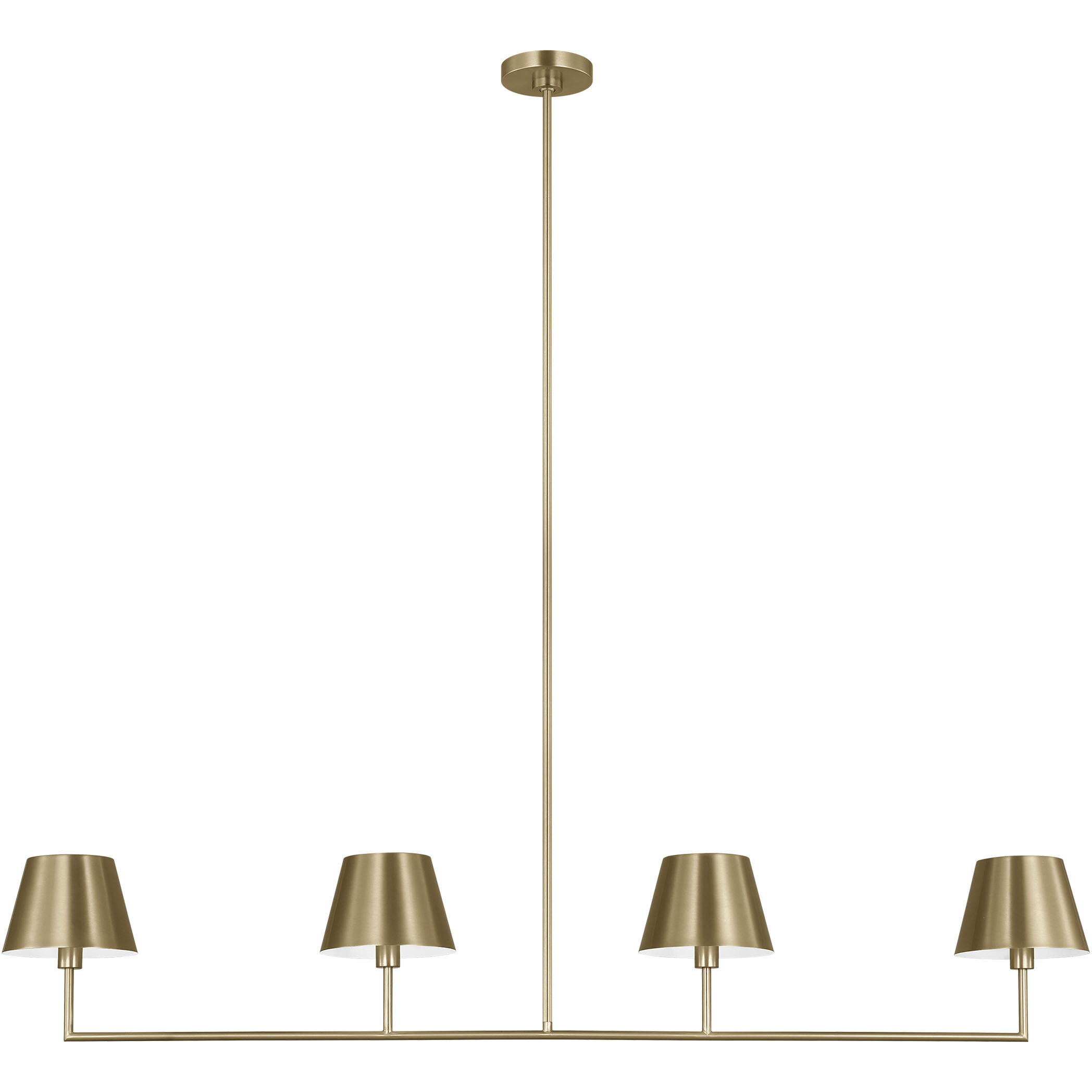 Drew & Jonathan Ender Linear Chandelier Ceiling Light, Large